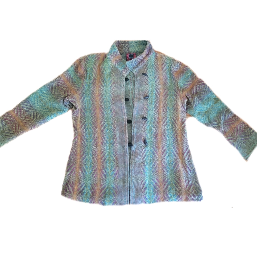 Patricia Palson Hand Woven Chenille jacket 1 of 1
